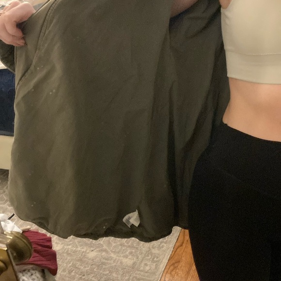 Free people army green jacket🍁🍁🍁🍁 - Picture 7 of 10